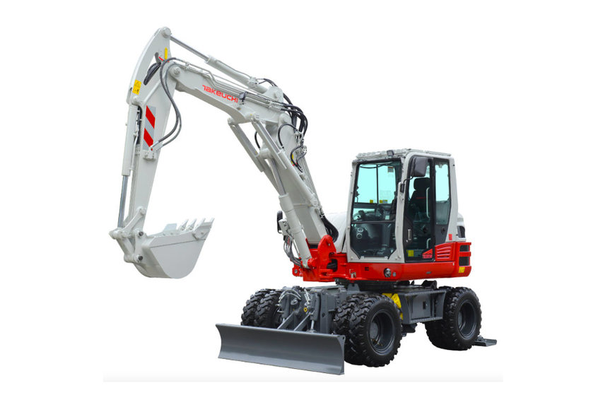 TAKEUCHI INTRODUCES NEW TB395W WHEELED EXCAVATOR